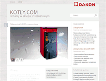 Tablet Screenshot of dakon.pl